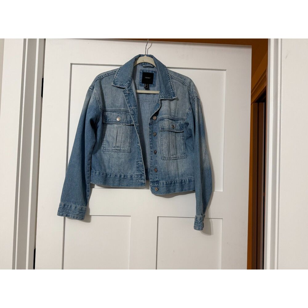 100% Cotton Light Jean Jacket, Size Small